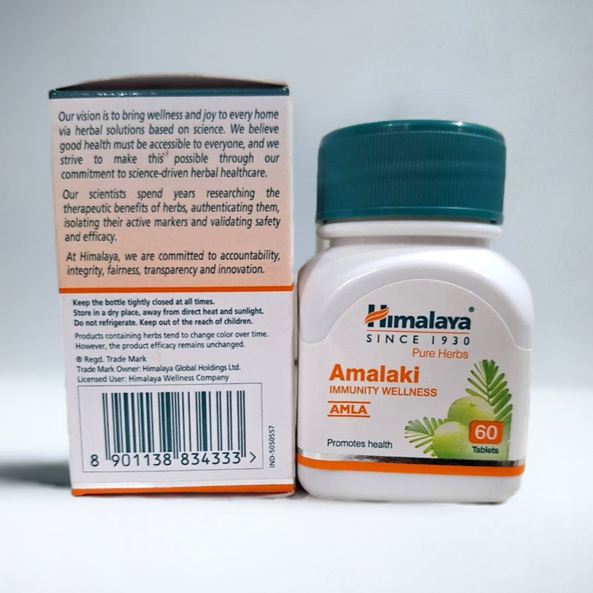 Himalaya Amalaki 60 Tablets (Pack Of 2)
