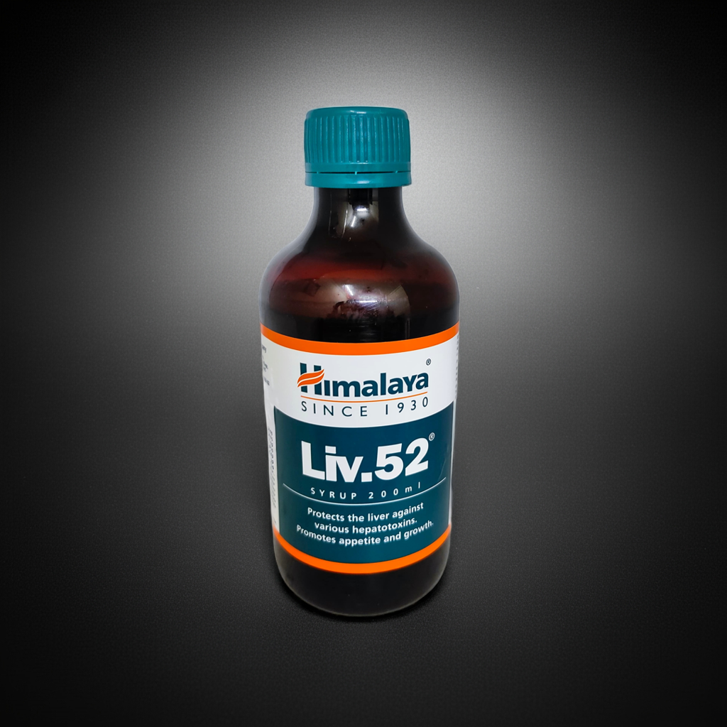Himalaya Liv 52 Syrup 100ml – Herbal Formula with Chicory & Caper Bush