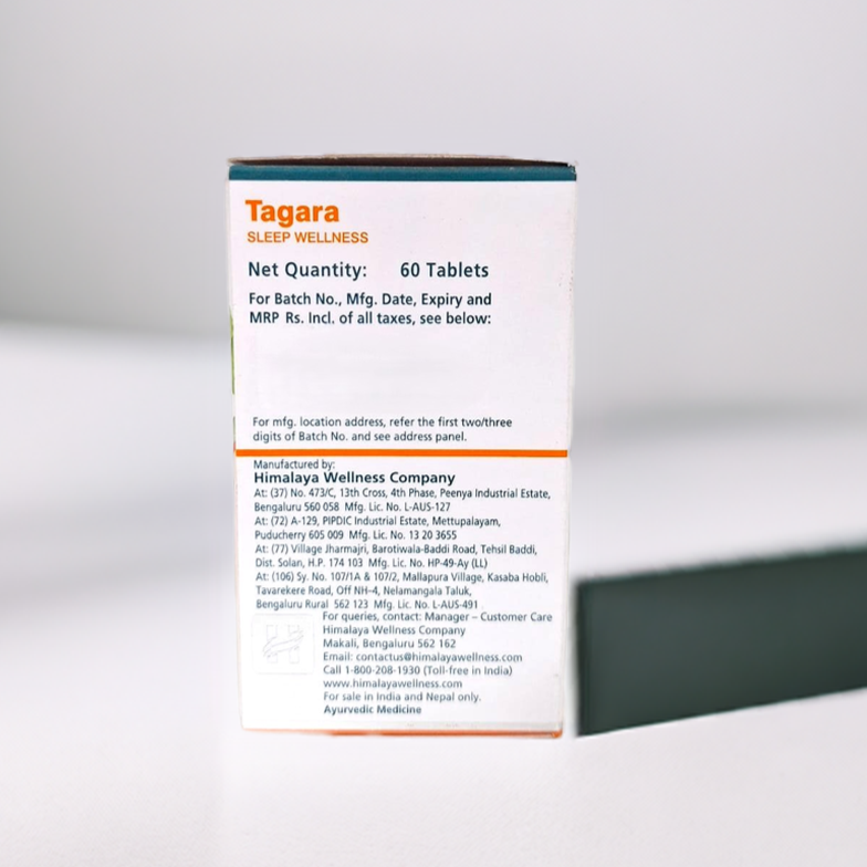 Himalaya Tagara 60 Tablets (Pack Of 2)