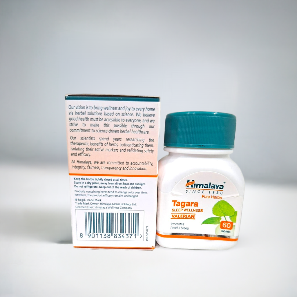 Himalaya Tagara 60 Tablets (Pack Of 2)