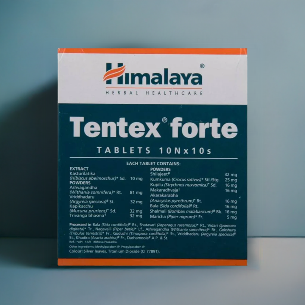 Himalaya Tentex Forte – Herbal Support for Men’s Strength & Vitality