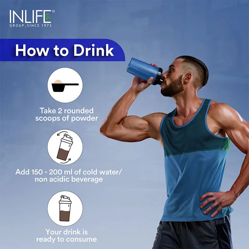 Inlife Micronized L-Glutamine Powder Supplement | 300g