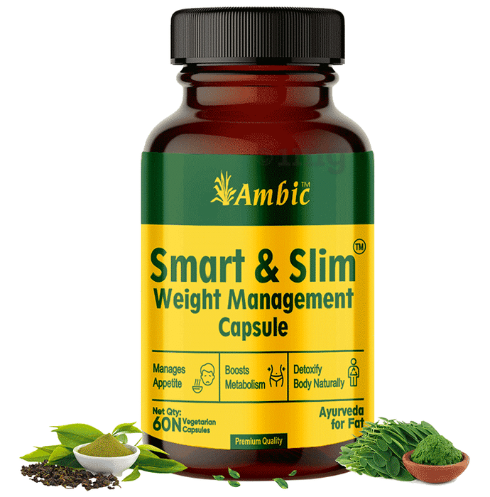 SMART N SLIM Capsule For Reducing Belly Fat & Losing Weight(Pack of 1) 