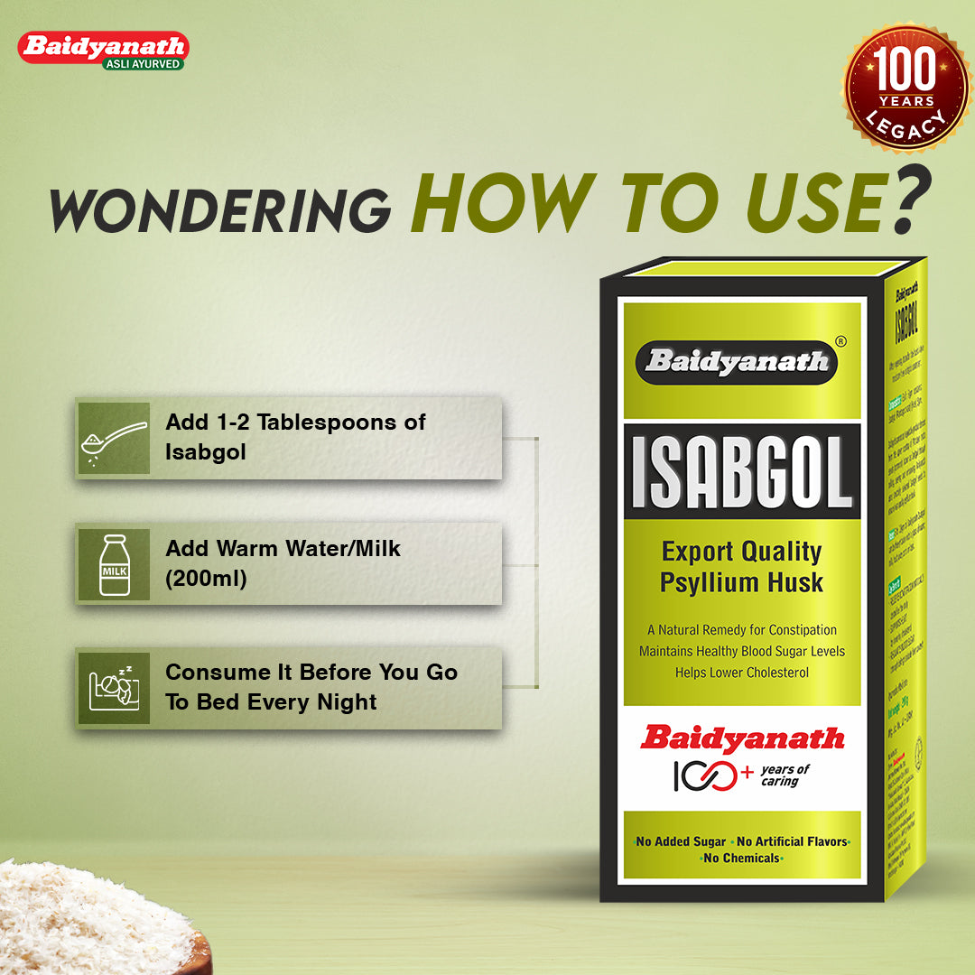 Baidyanath Isabgol (Psyllium husk)