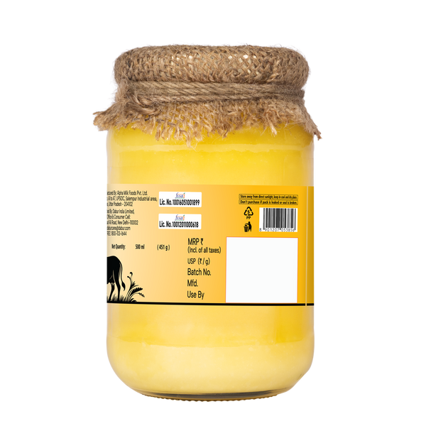 Dabur A2 Cow Ghee | Rich in Vitamin A & Antioxidant | Bilona method | Helps balance Vata & Pitta Dosha | Made from desi cows Milk