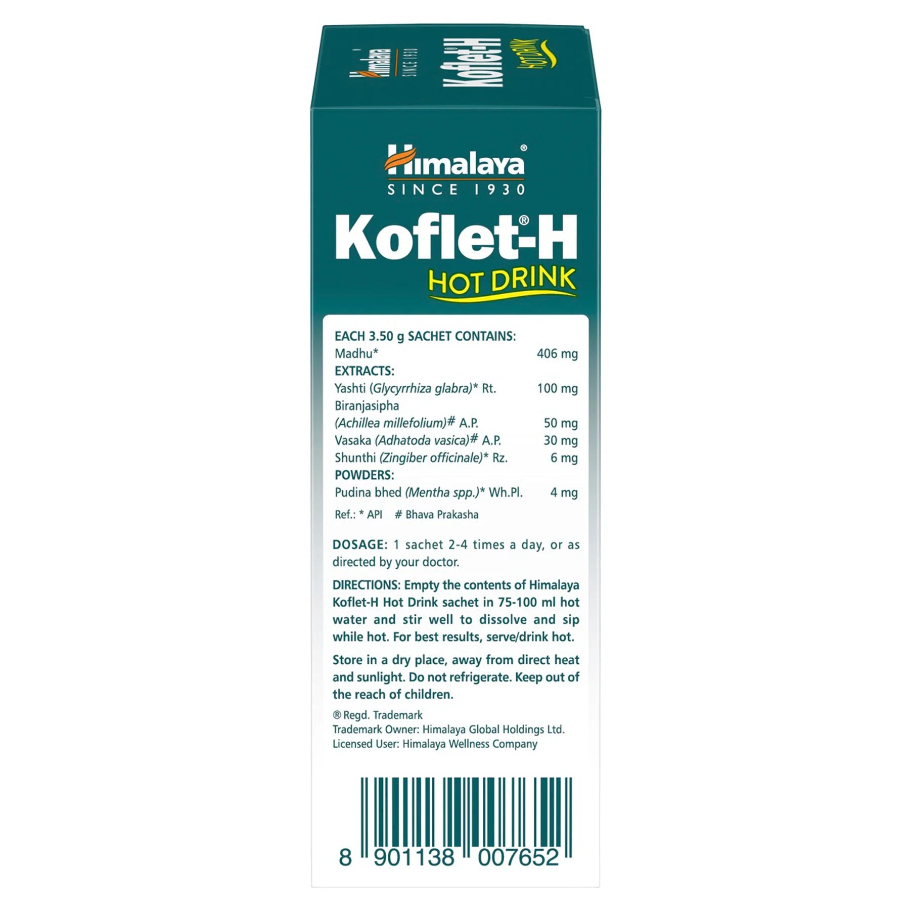 Himalaya Koflet-H Hot Drink 10's