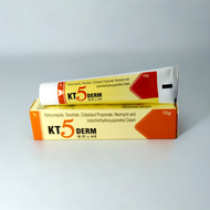 KT 5 Derm Cream 15g (Pack Of 2)