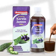 Karela Jamun Juice Maintain Healthy Blood Sugar Levels-1 Ltr