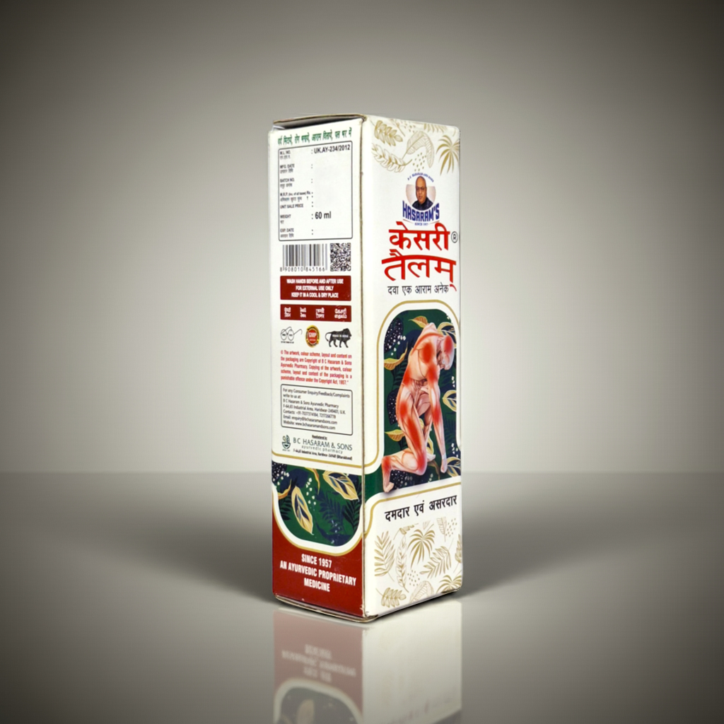 Kesri Tailam – Traditional Herbal Massage Oil