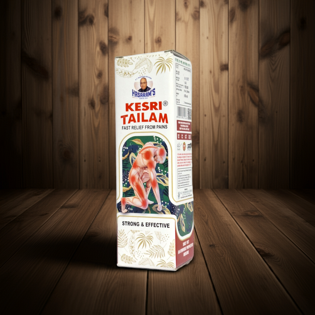 Kesri Tailam – Traditional Herbal Massage Oil