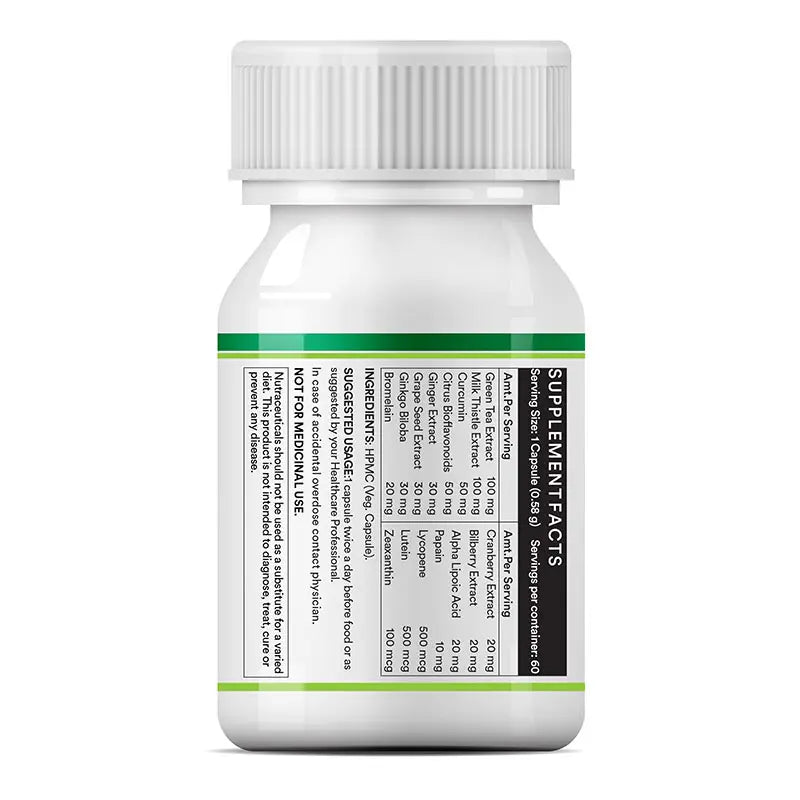 Inlife Super Antioxidants Supplement - 60 Veg Capsules