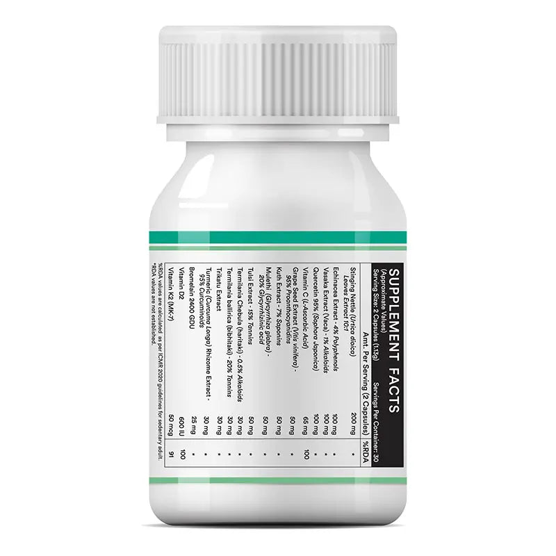 Inlife Lung Detox Supplement | Veg Capsules - 7