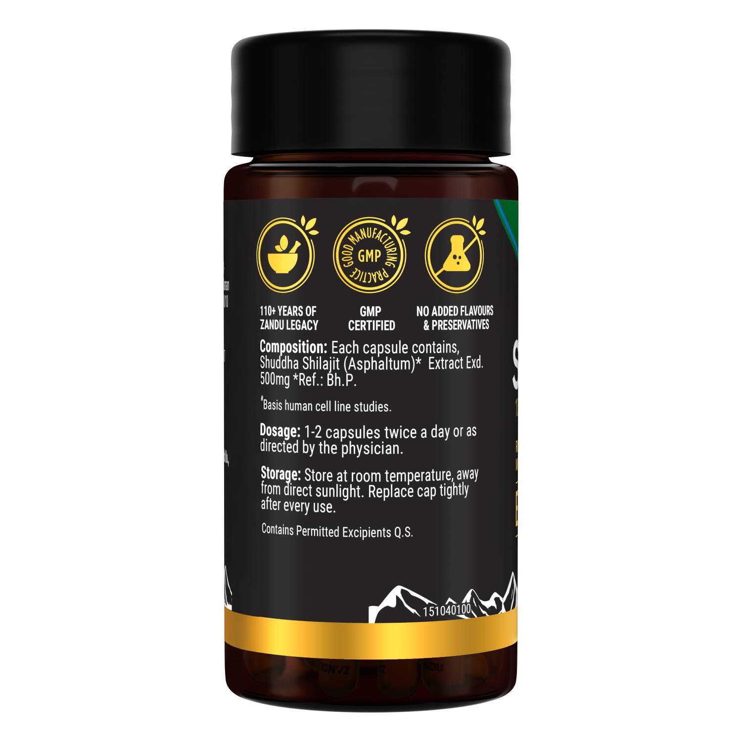 Zandu Pure Himalayan Shilajit Capsules