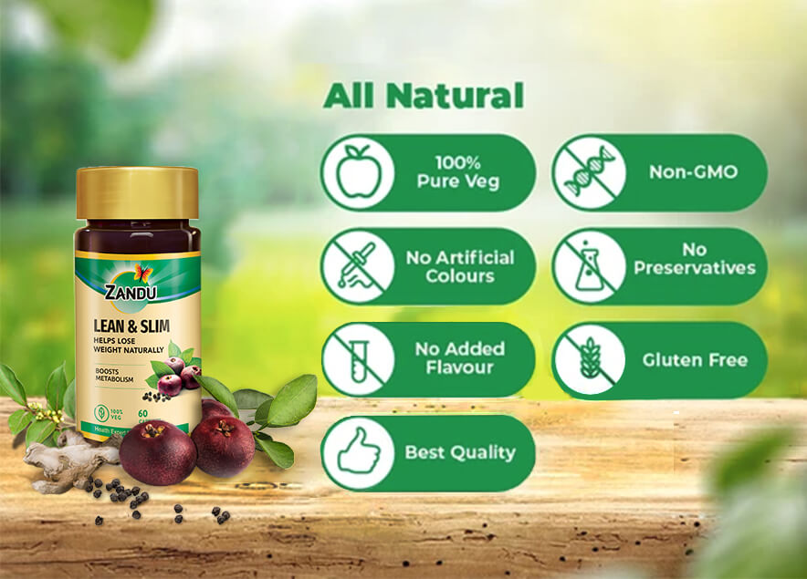 Zandu Lean & Slim 60 Capsules