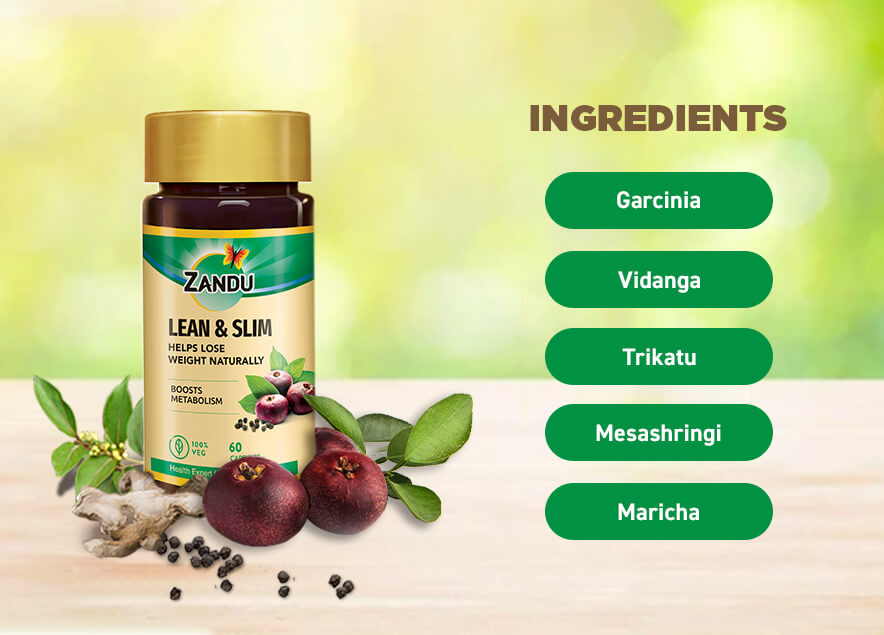 Zandu Lean & Slim 60 Capsules