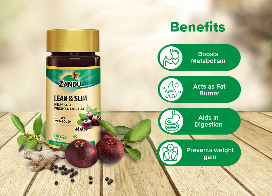 Zandu Lean & Slim 60 Capsules