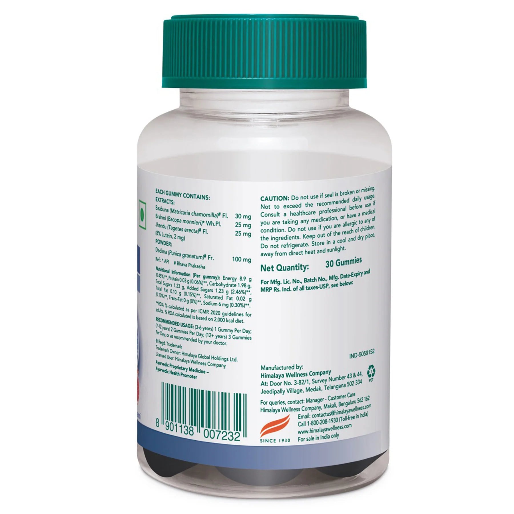 Himalaya Mentat Gummies 30's