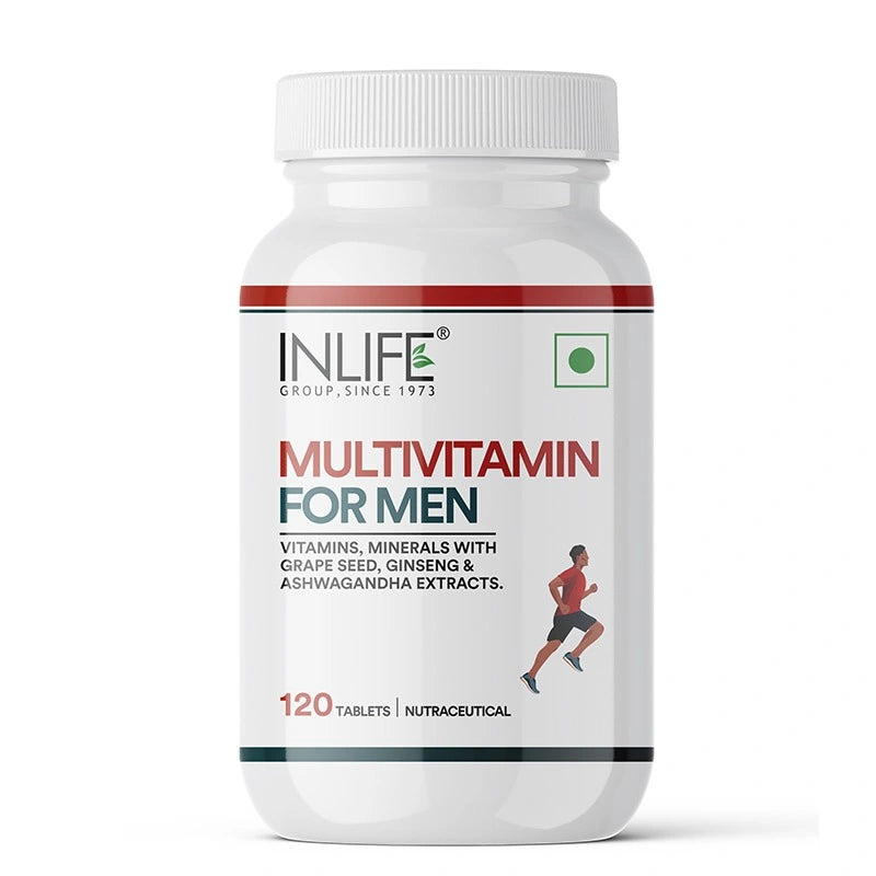 Inlife Multivitamin and Mineral for Men | 60 Vegetarian Tablets