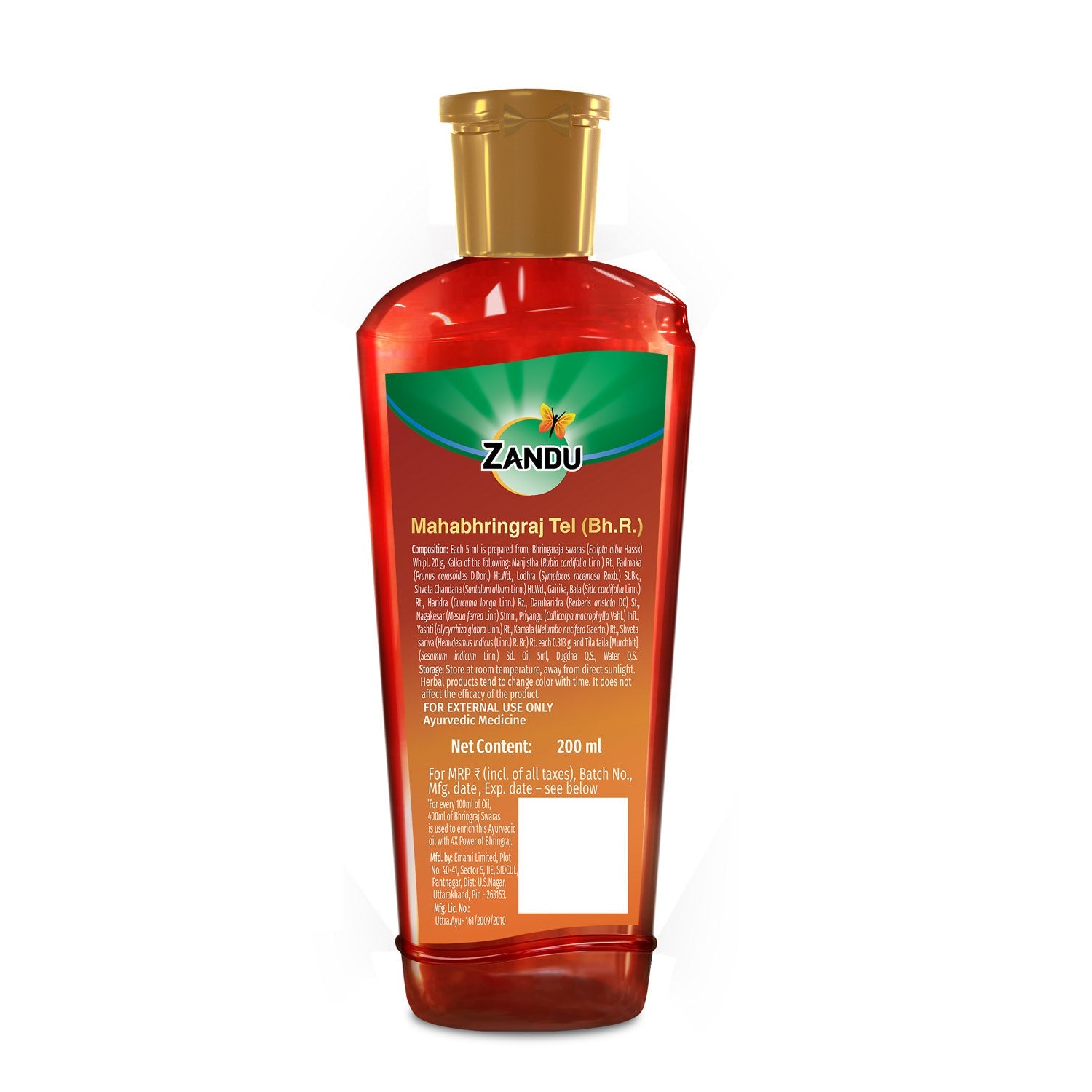 Zandu Mahabhringraj Hair Oil 200ml