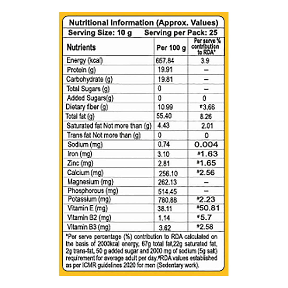 Patanjali Mamra Almond Gold 250g
