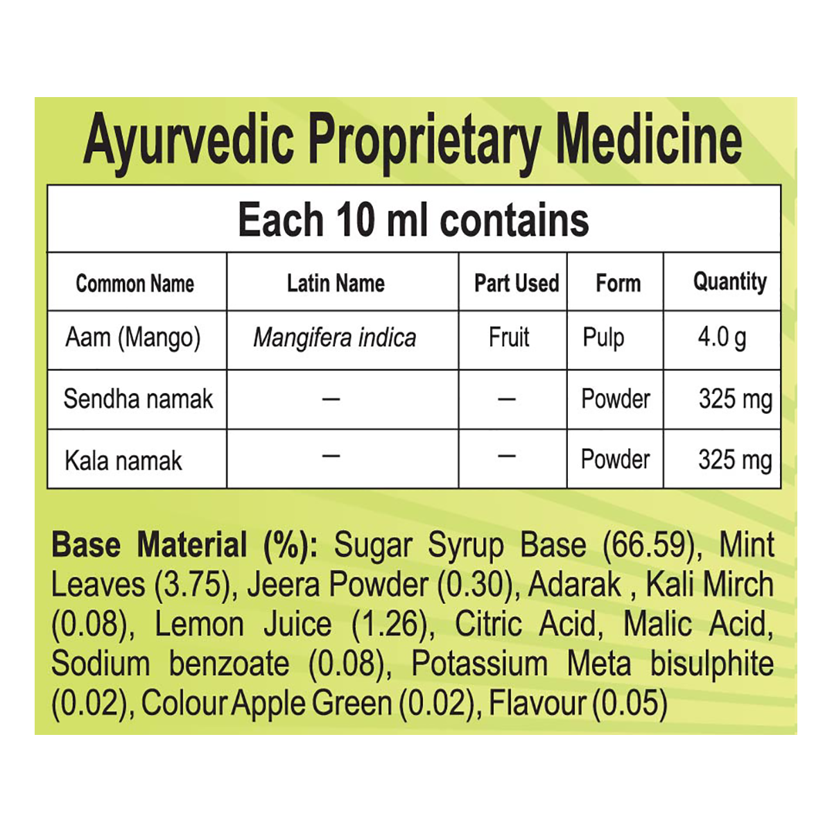 Patanjali Mango Panna 750ml