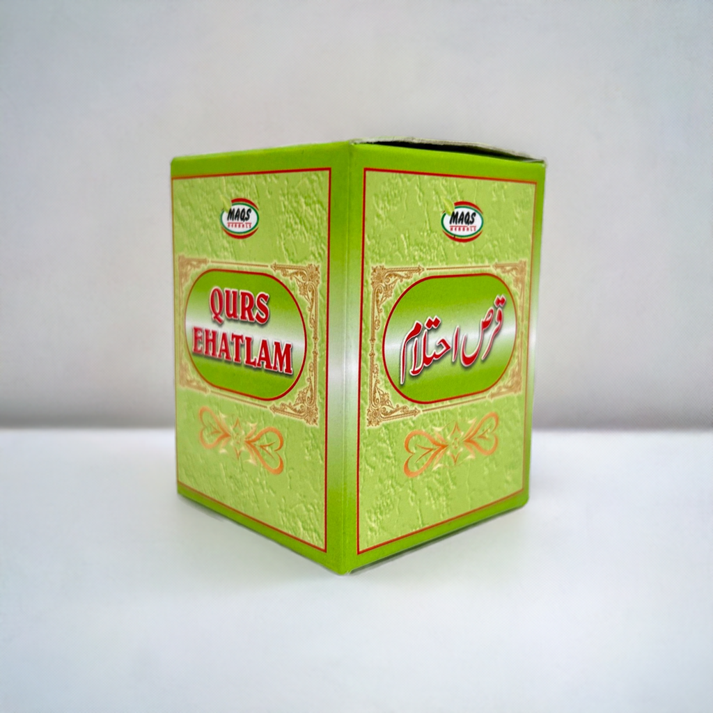 Maqs Qurs Ehatlam 50 Pills (Pack Of 2) – Traditional Unani Herbal Supplement