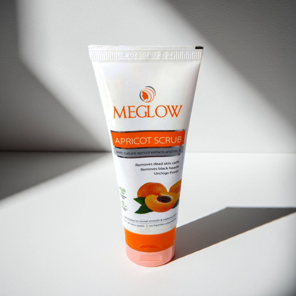 Meglow Apricot Scrub 70g (Pack Of 2)