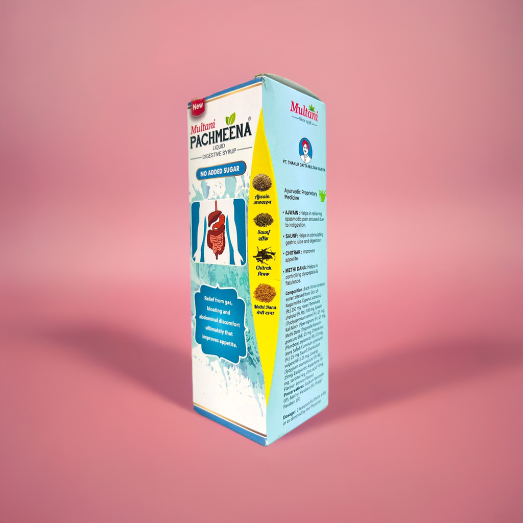 Multani Pachmeena Liquid Sugar-Free Syrup 300ml