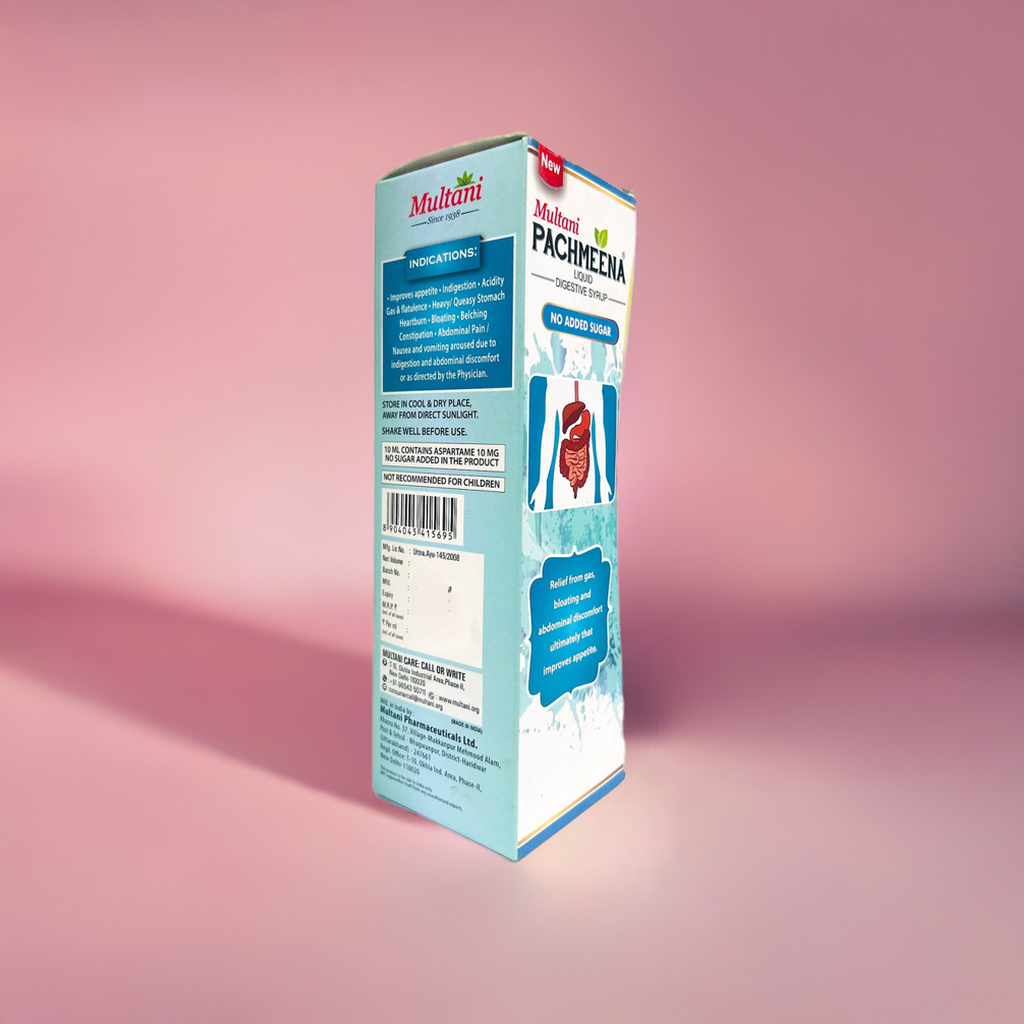 Multani Pachmeena Liquid Sugar-Free Syrup 300ml