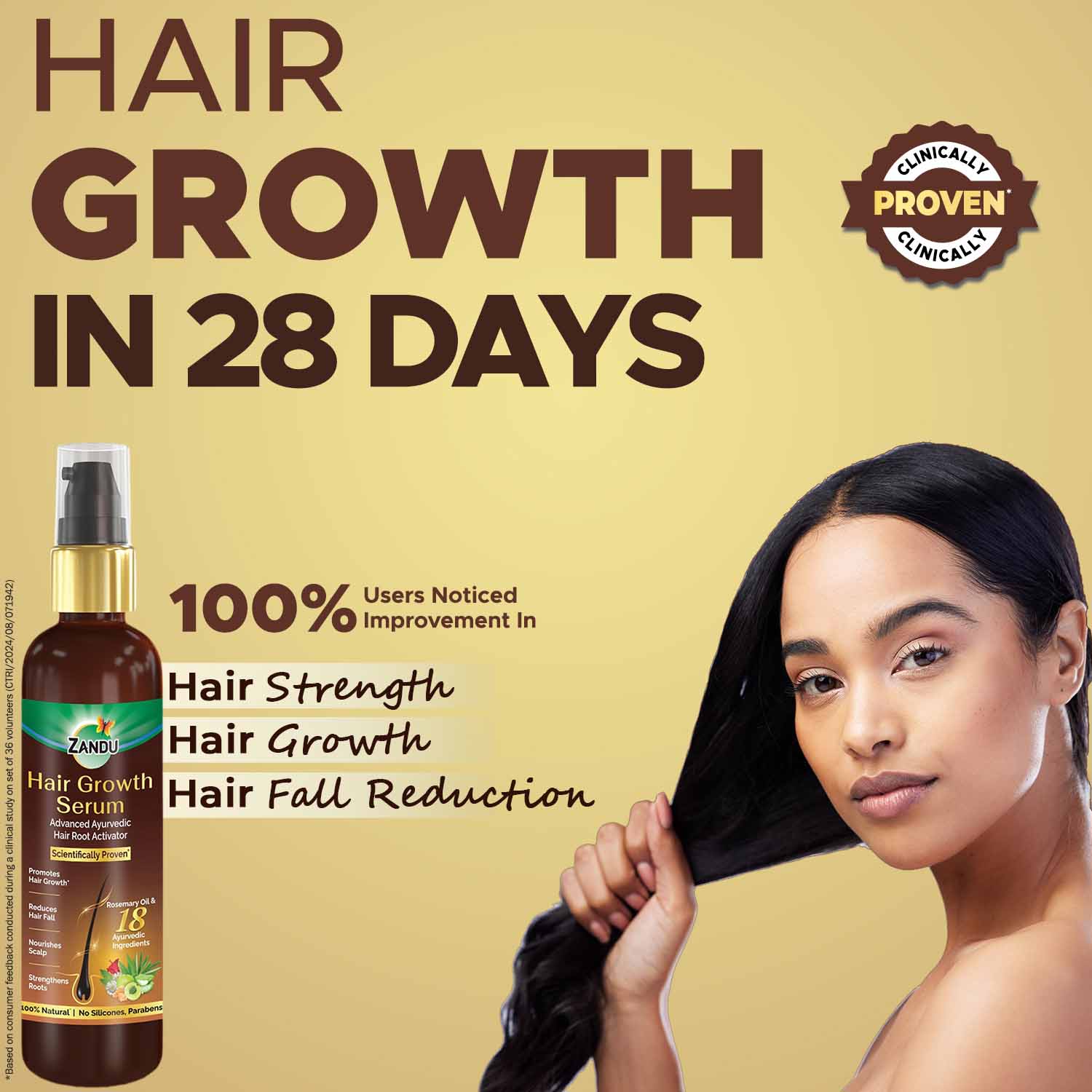 Zandu Hair Growth Serum 100ml