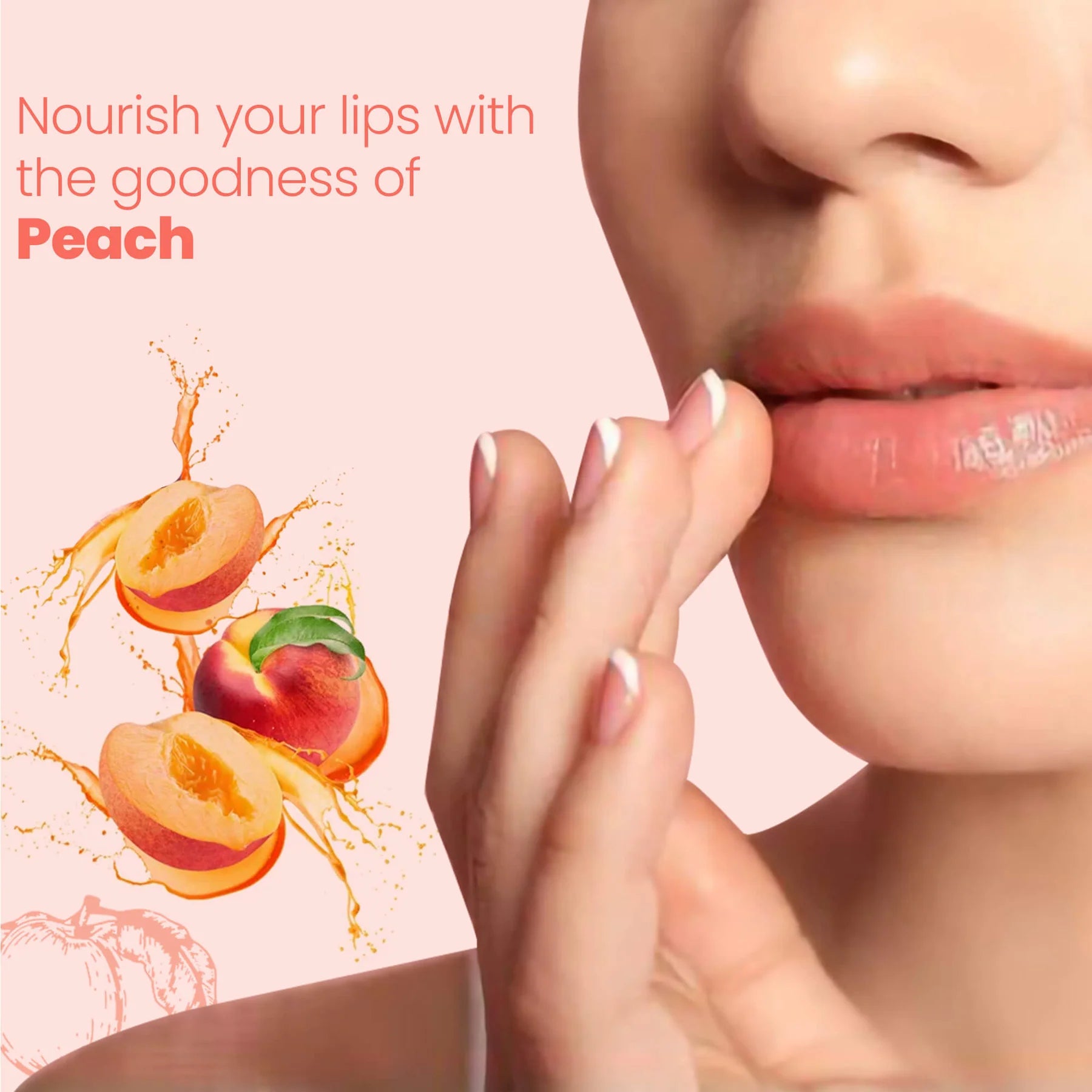 Peach Shine Lip Care 4.5g