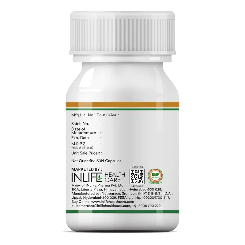 Inlife Neem Seed Oil Supplement | 500mg | Veg. Capsules - 7