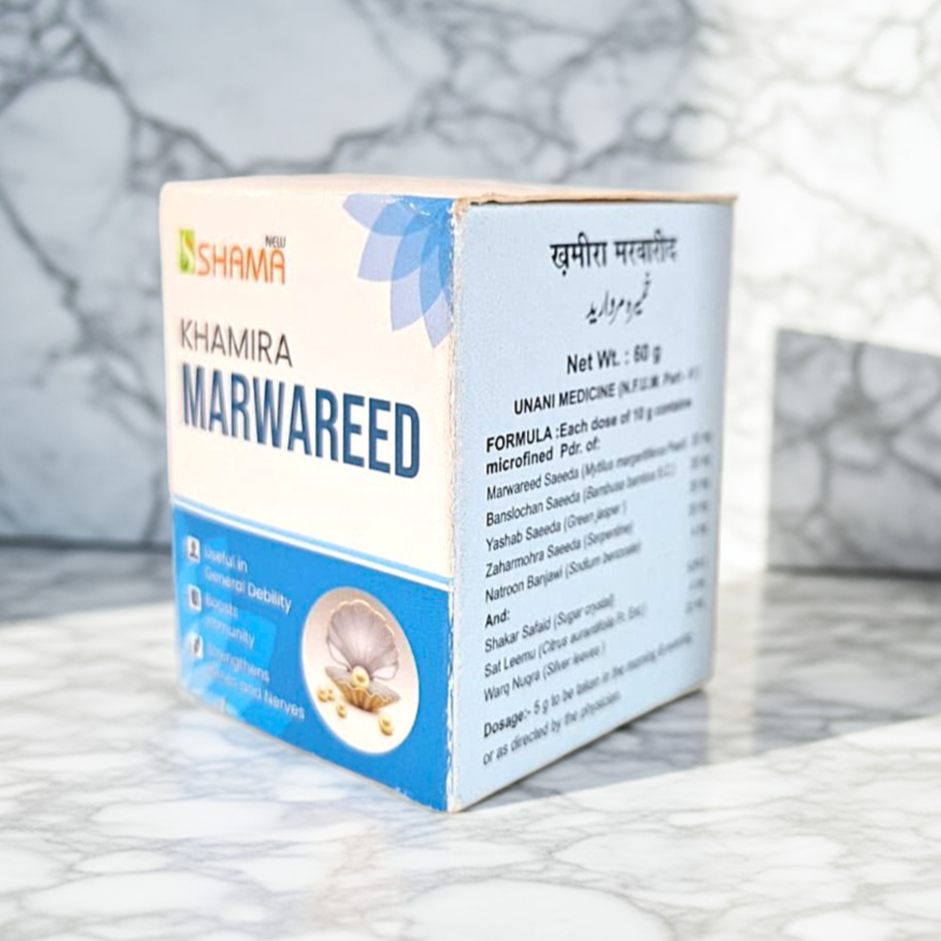 New Shama Khamira Marwareed 60g – Traditional Unani Herbal Tonic