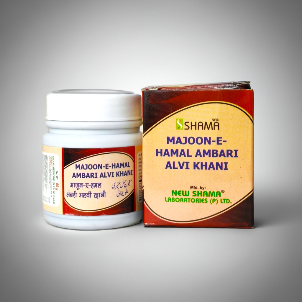 New Shama Majun E Hamal Aambari Alvi Khani 60g – Traditional Unani Herbal Preparation