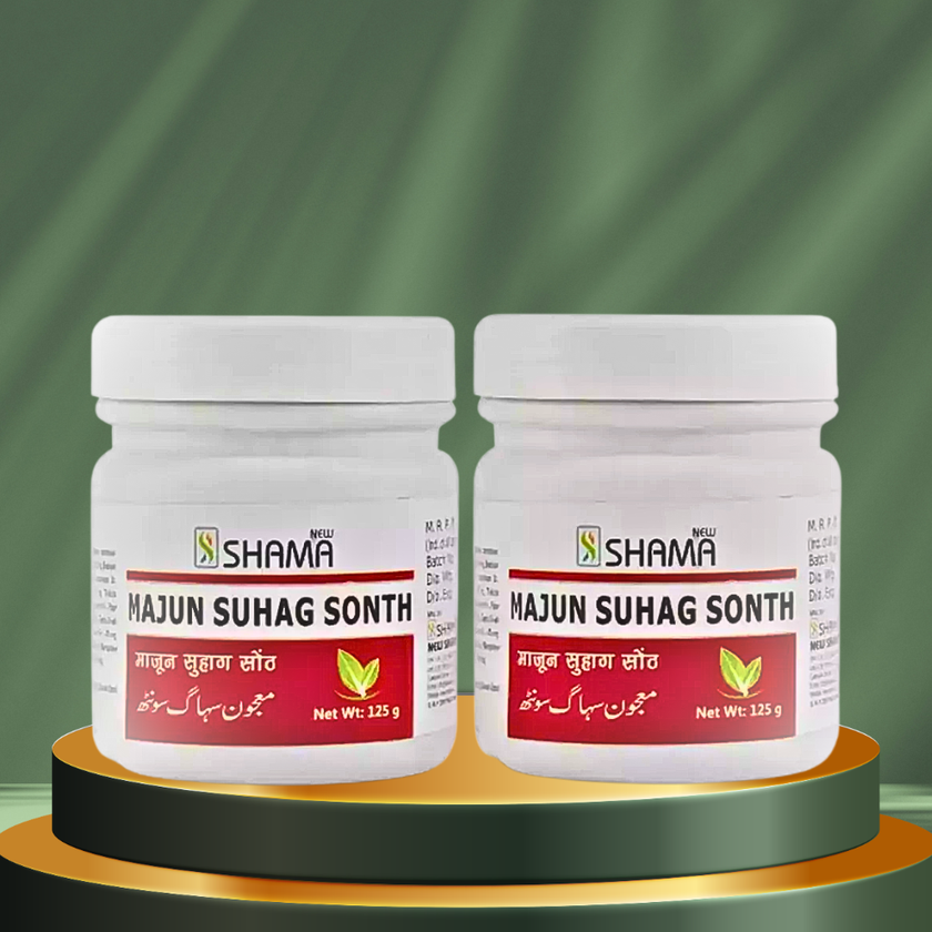 New Shama Majun Suhag Sonth 125g Pack of 2