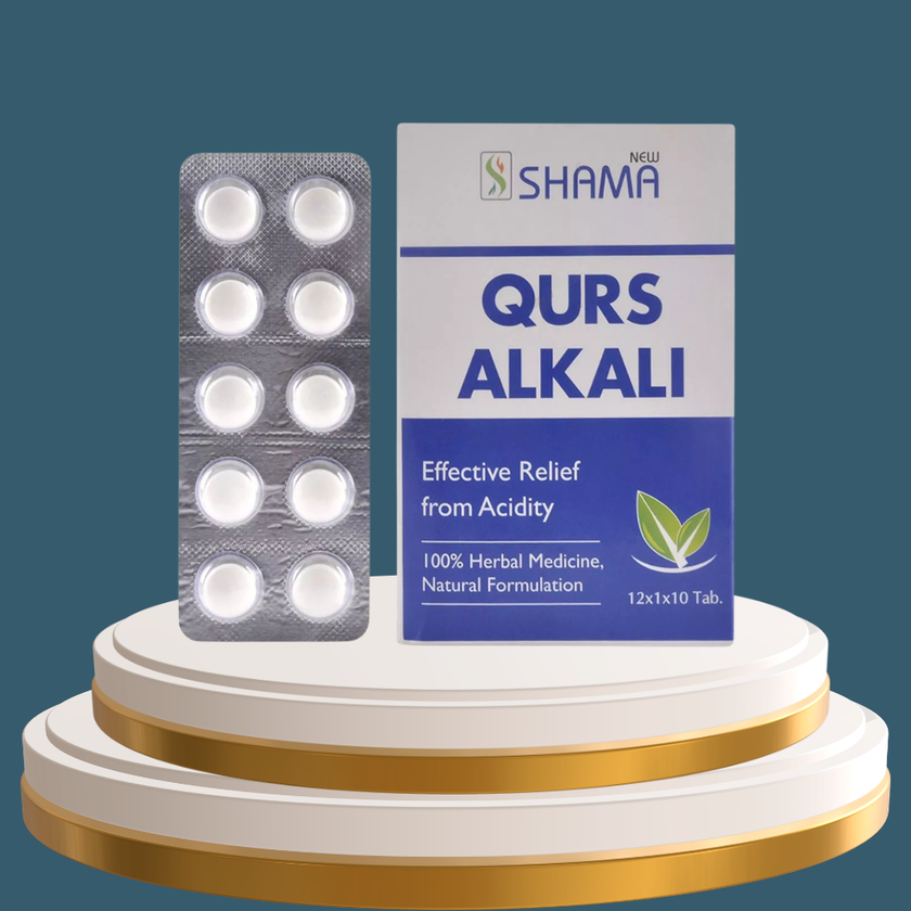 New Shama Qurs Alkali 120tab (pack of 2)