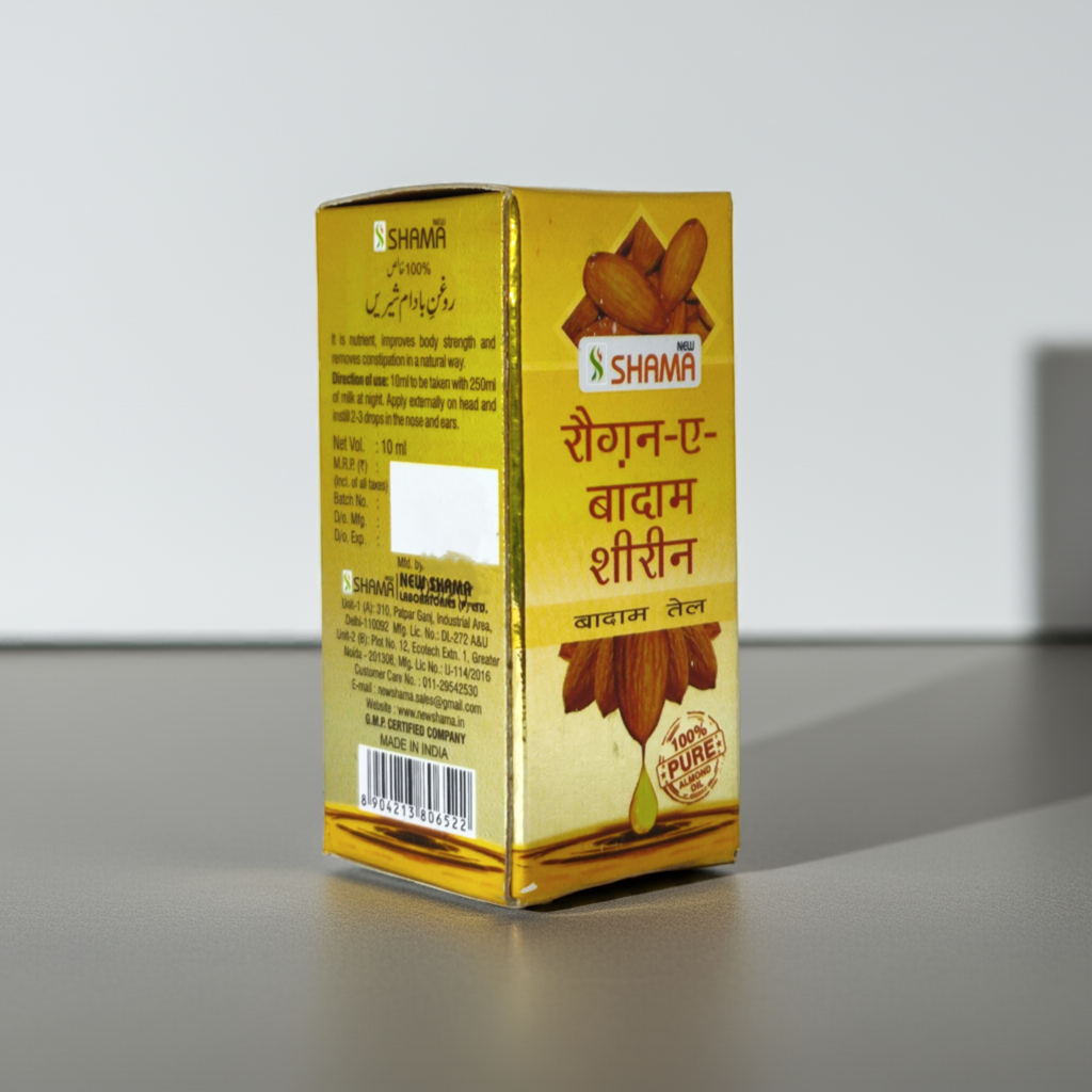 New Shama Raughan E Badam Shireen 10ml (Pack Of 2)