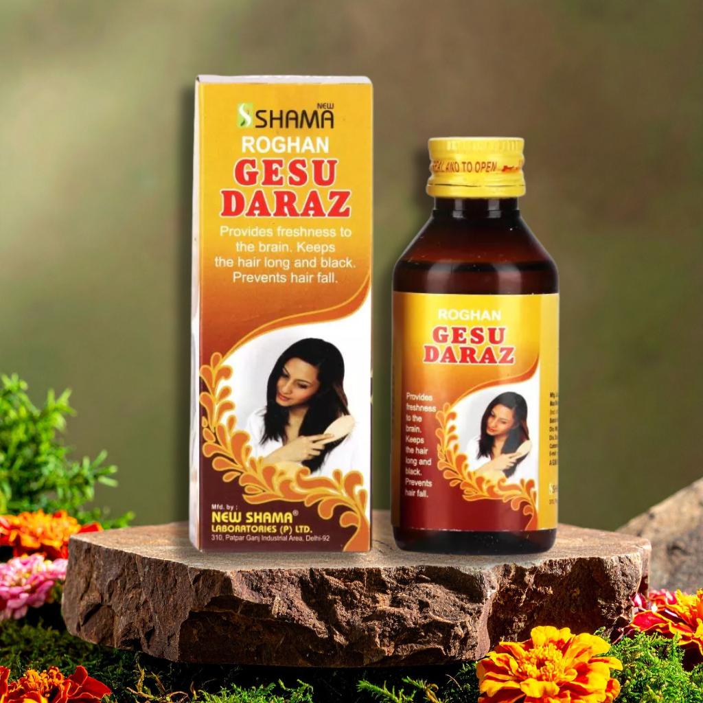 New Shama Rogan Gesu Daraz Herbal Hair Oil