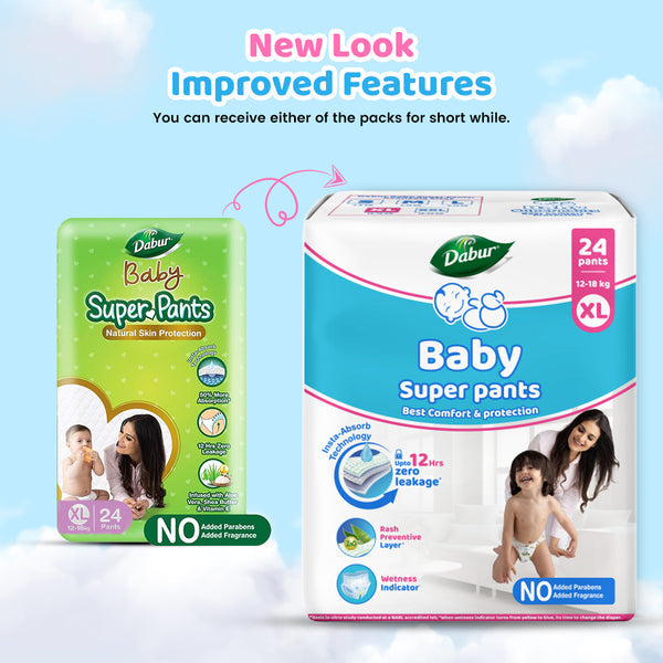 Dabur Baby Super Pants Extra Large 24 Pieces