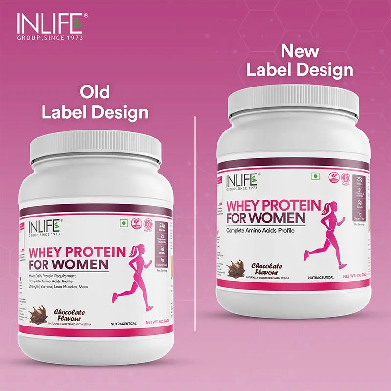 Inlife Whey Protein Powder for Women | 500g - 11