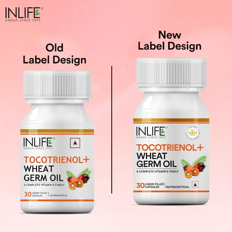 Inlife Tocotrienol Wheat Germ Oil Supplement |Vitamin E Family Capsules - 6