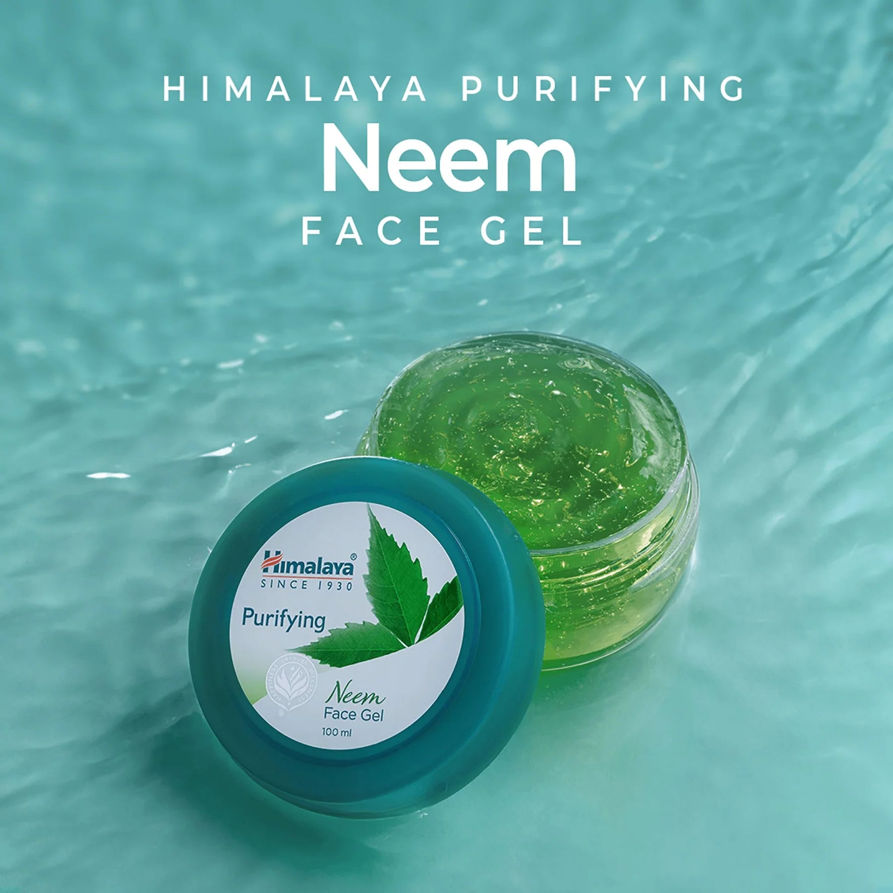 Himalaya Purifying Neem Face Gel 100ml (Pack Of 2)