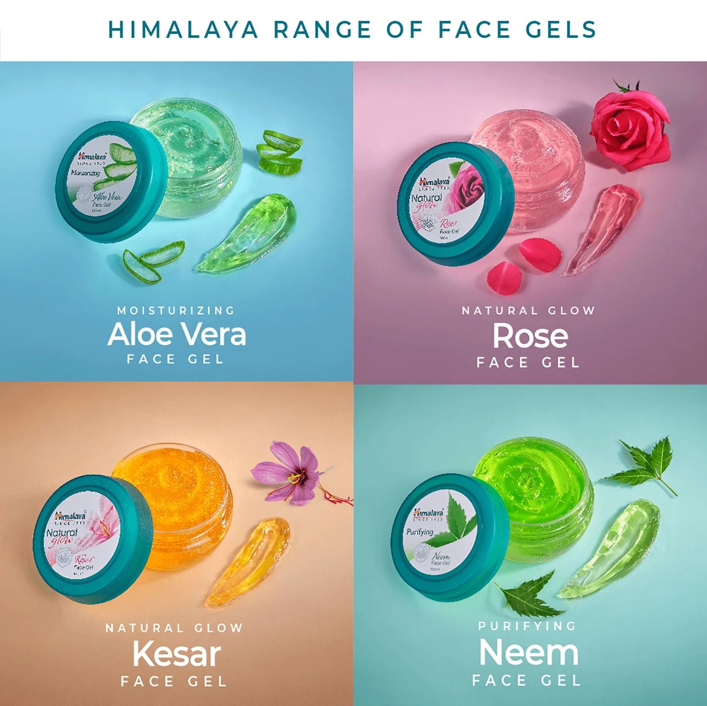 Himalaya Purifying Neem Face Gel 100ml (Pack Of 2)