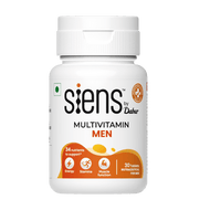 Siens By Dabur Multivitamin for Men | 34 nutrients to Support Energy, Muscle Function & Stamina 30 Tablets