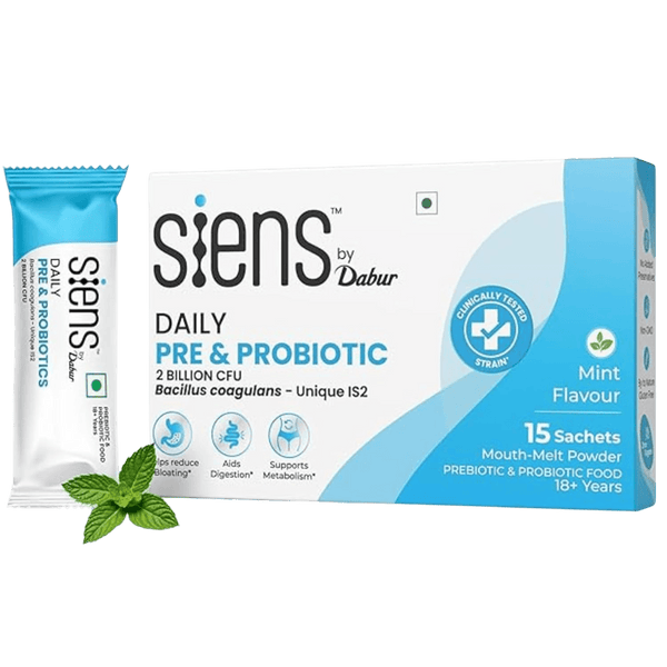Siens By Dabur Daily Pre & Probiotics For Gut health