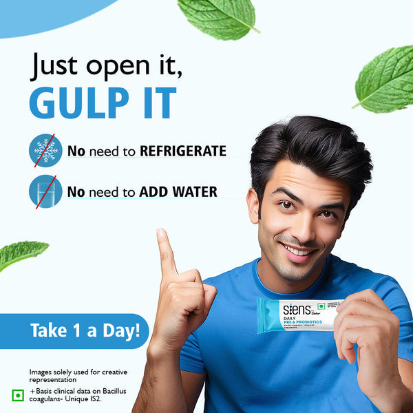 Siens By Dabur Daily Pre & Probiotics For Gut health