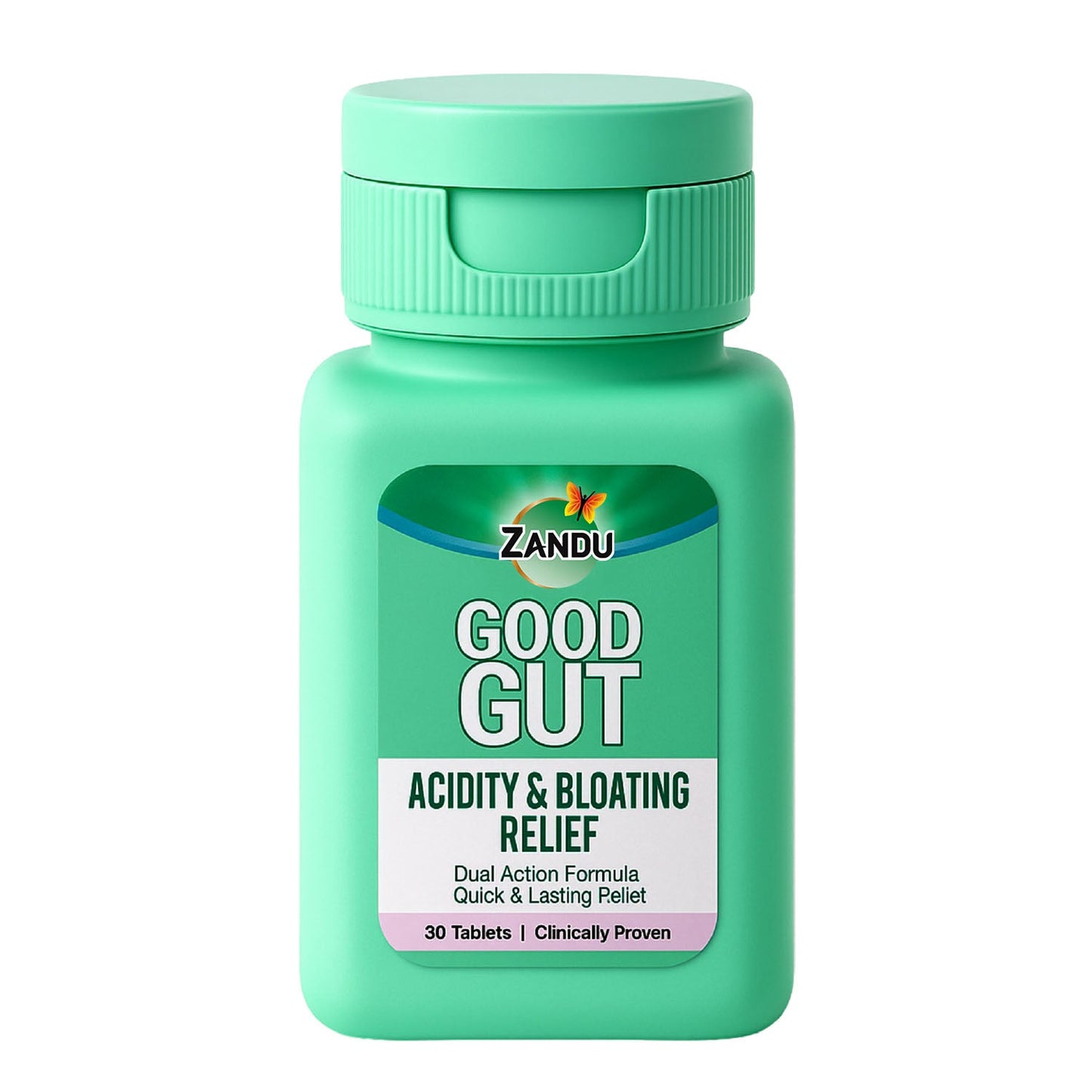 Zandu Good Gut Acidity & Bloating Relief 30 Tablets