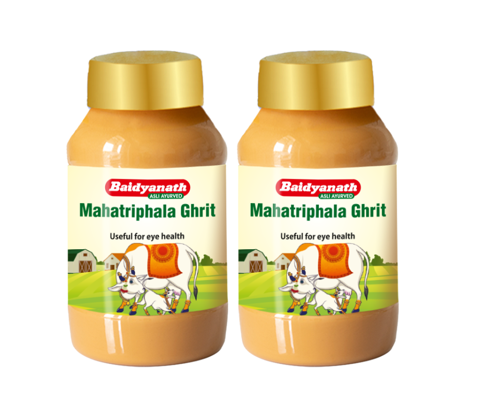 Mahatriphala Ghrita (Pack Of 2) For Healthy Eye(100ml)