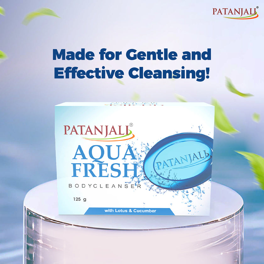 Patanjali Aqua Fresh Body Cleanser 125g