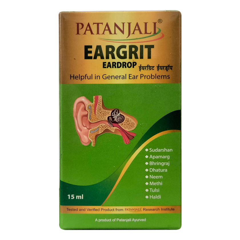 Patanjali Eargrit Ear Drop 15ml